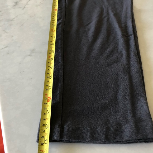 Eileen Fisher Gray Knit Elastic Waist Pants | S - Picture 7 of 7